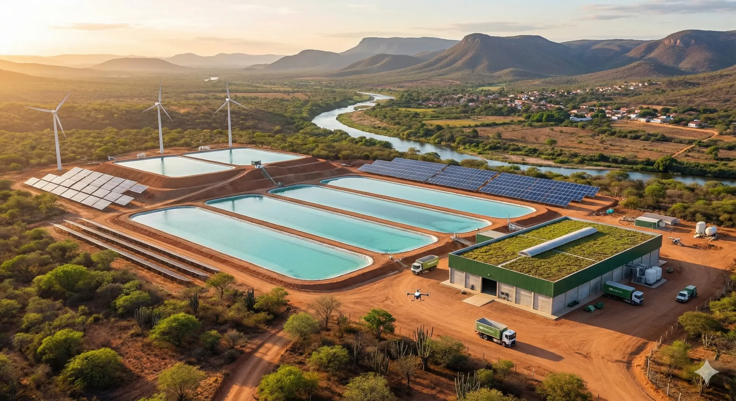 Operação de extração de lítio verde no Vale do Jequitinhonha com tecnologias sustentáveis